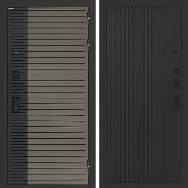 Входная дверь Бункер BN-15 ХОМС Черный кварц