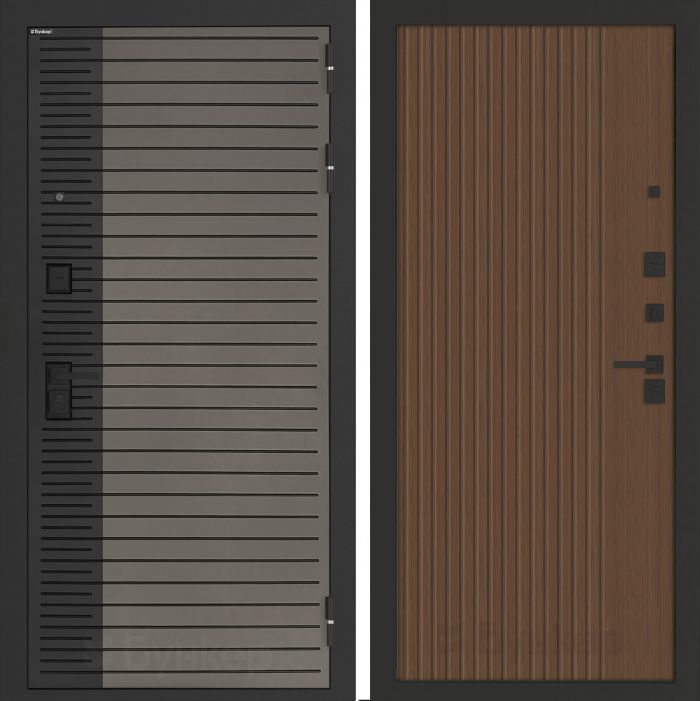 Входная дверь Бункер BN-15 ХОМС Дуб кантри темный