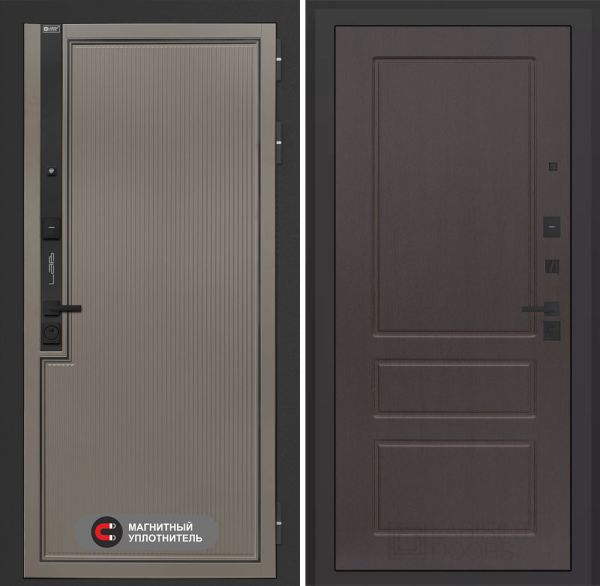 Входная дверь Лабиринт Лаб 1 Про 03 – Орех премиум