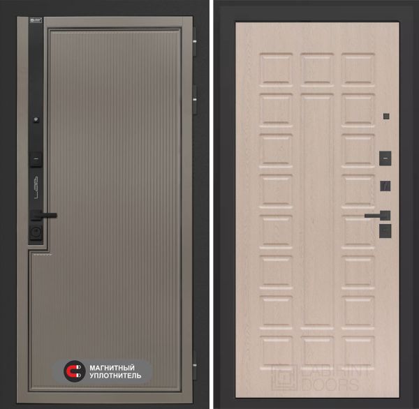 Входная дверь Лабиринт Лаб 1 Про 04 – Беленый дуб