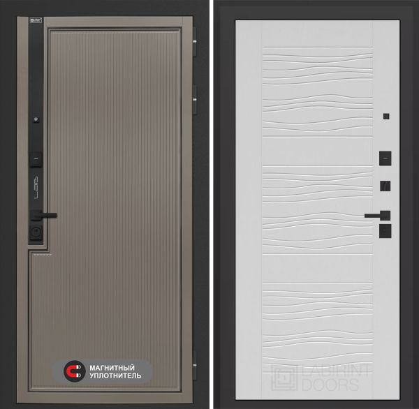 Входная дверь Лабиринт Лаб 1 Про 06 – Белое дерево