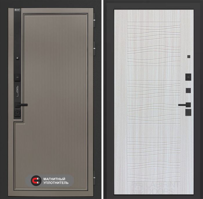 Входная дверь Лабиринт Лаб 1 Про 06 – Сандал белый