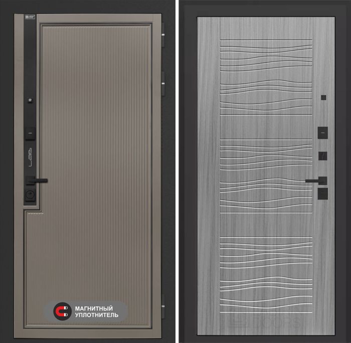 Входная дверь Лабиринт Лаб 1 Про 06 – Сандал серый