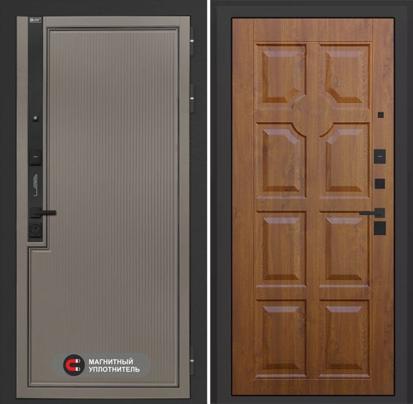 Входная дверь Лабиринт Лаб 1 Про 17 – Золотой дуб