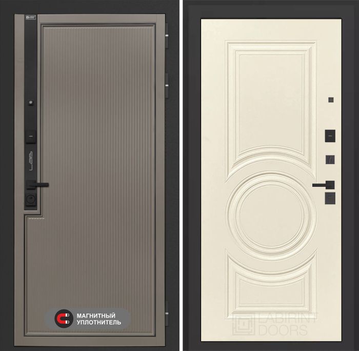 Входная дверь Лабиринт Лаб 1 Про 23 – Ванилла веллюто