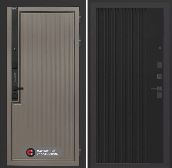 Входная дверь Лабиринт Лаб 1 Про 29 – Черный кварц