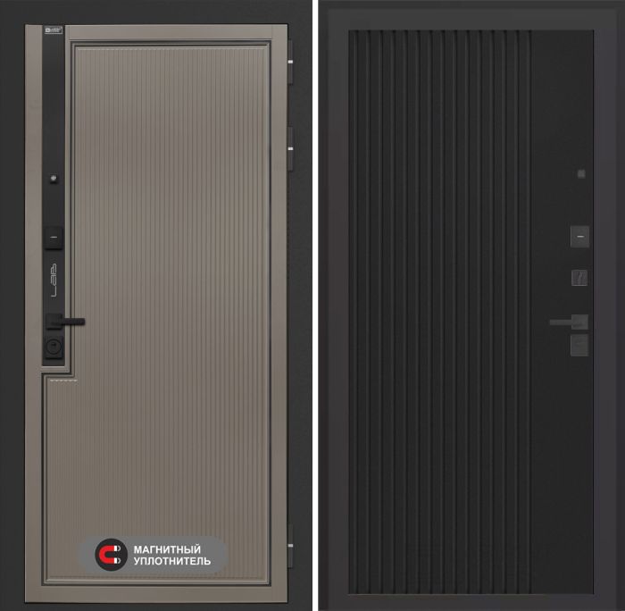 Входная дверь Лабиринт Лаб 1 Про 29 – Черный кварц