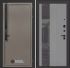 Входная дверь Лабиринт Лаб 1 Про с Зеркалом 32 тонированным – Серый рельеф софт
