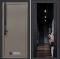 Входная дверь Лабиринт Лаб 1 Про с зеркалом (тонированное) Максимум – Черный кварц