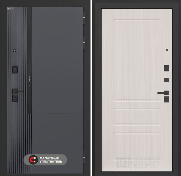 Входная дверь Лабиринт Лаб 2 Про 03 – Сандал белый