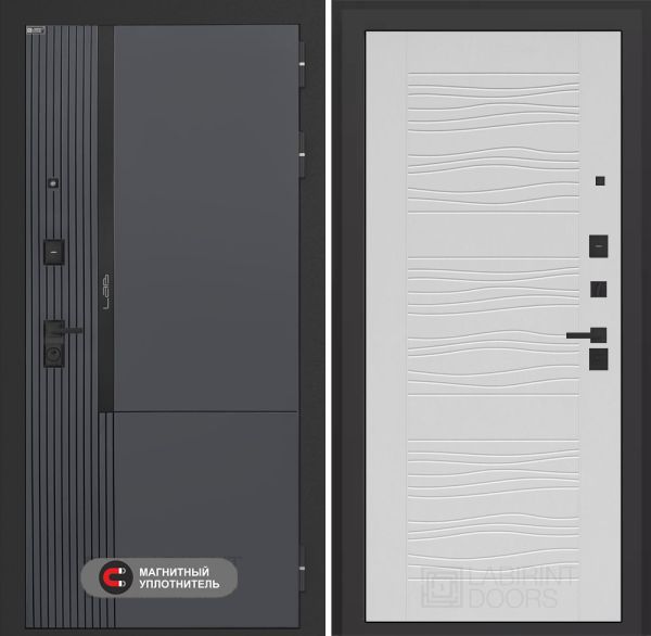 Входная дверь Лабиринт Лаб 2 Про 06 – Белое дерево