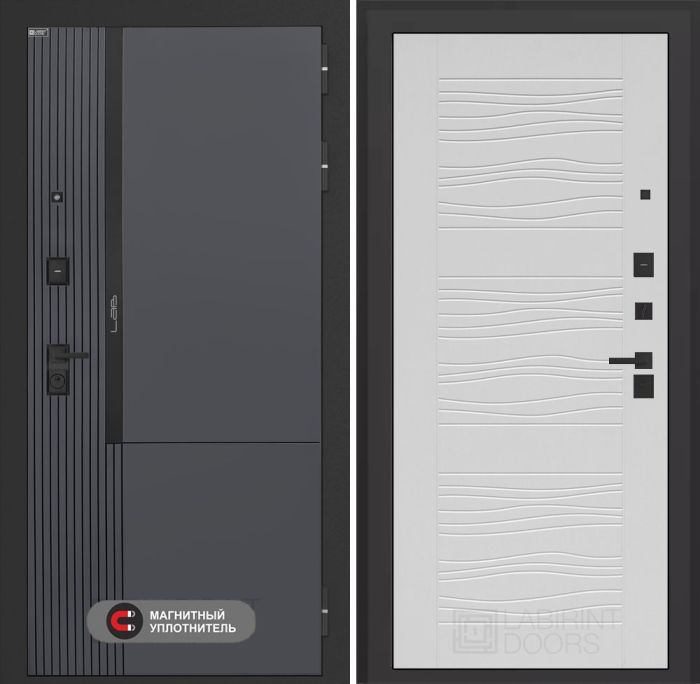 Входная дверь Лабиринт Лаб 2 Про 06 – Белое дерево