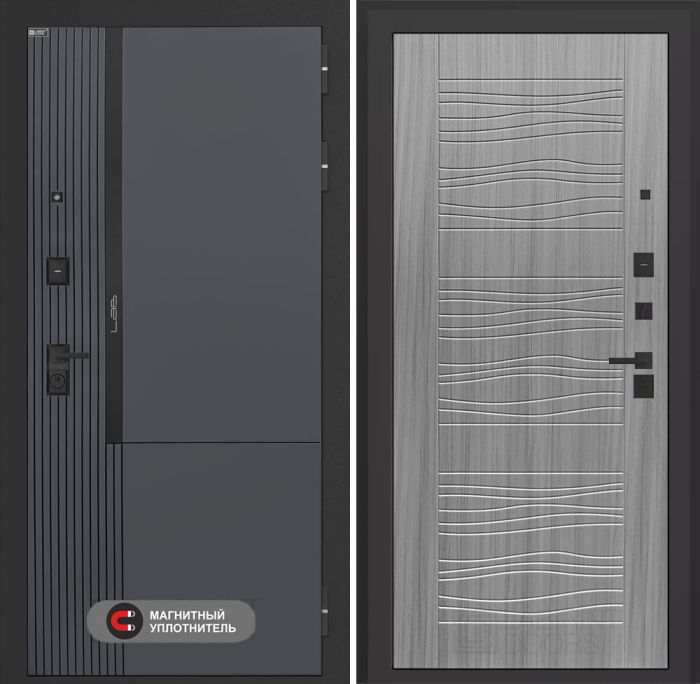 Входная дверь Лабиринт Лаб 2 Про 06 – Сандал серый