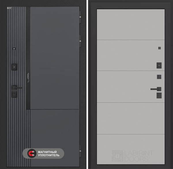 Входная дверь Лабиринт Лаб 2 Про 13 – Грей софт