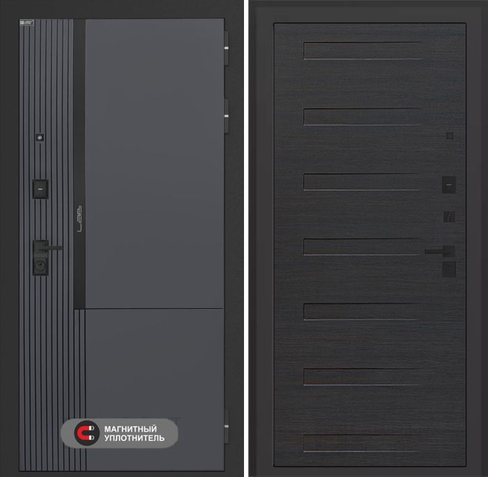 Входная дверь Лабиринт Лаб 2 Про 14 – Эковенге горизонтальный