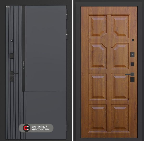 Входная дверь Лабиринт Лаб 2 Про 17 – Золотой дуб