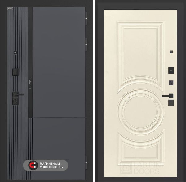 Входная дверь Лабиринт Лаб 2 Про 23 – Ванилла веллюто