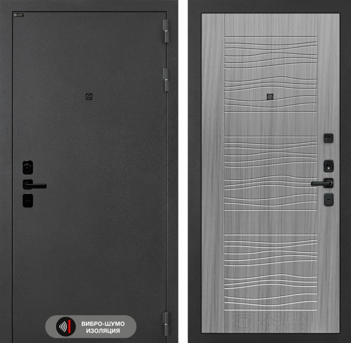 Входная дверь Лабиринт Соналаб 06 - Сандал серый