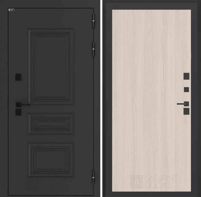 Входная дверь Лабиринт Аляска Лайт - 05 Ясень светлый