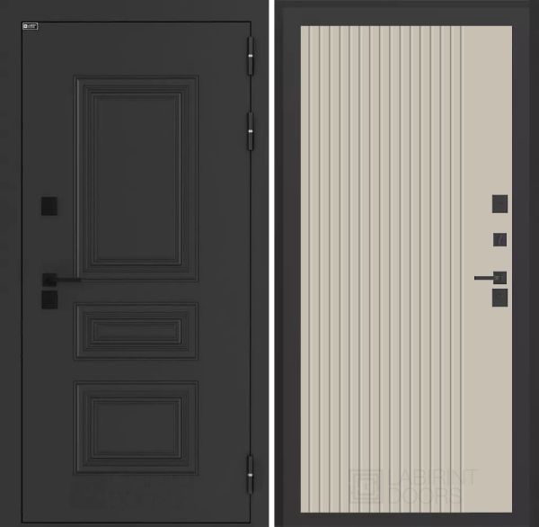 Входная дверь Лабиринт Аляска Лайт - 29 Капучино 