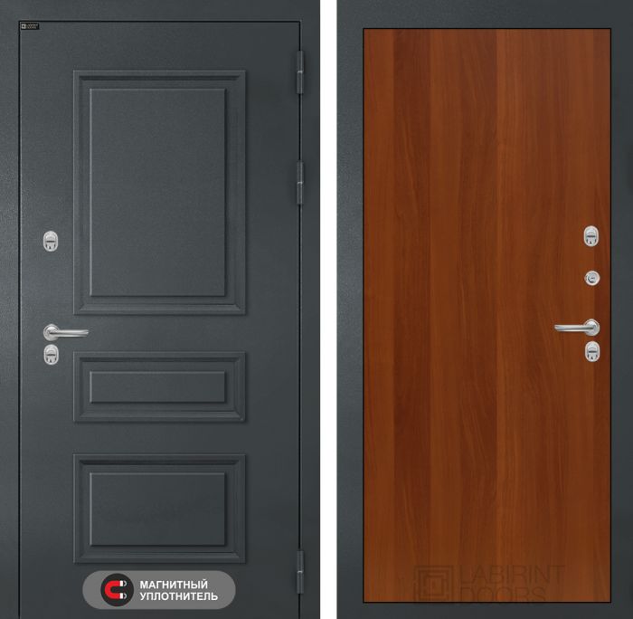 Входная дверь Лабиринт Атлантик 05 - Итальянский орех