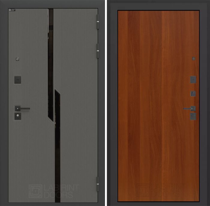 Входная дверь Лабиринт Карбон (CARBON) 05 - Итальянский орех