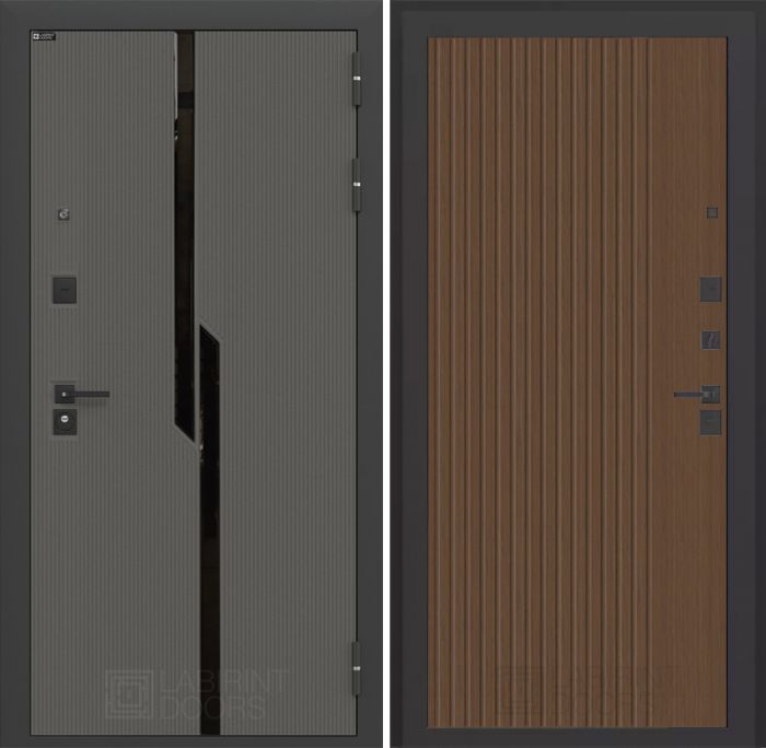 Входная дверь Лабиринт Карбон (CARBON) 29 - Дуб кантри темный