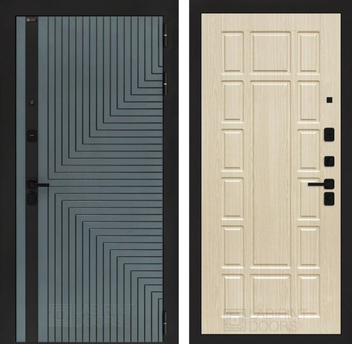 Входная дверь Лабиринт CREDOR 12 – Беленый дуб