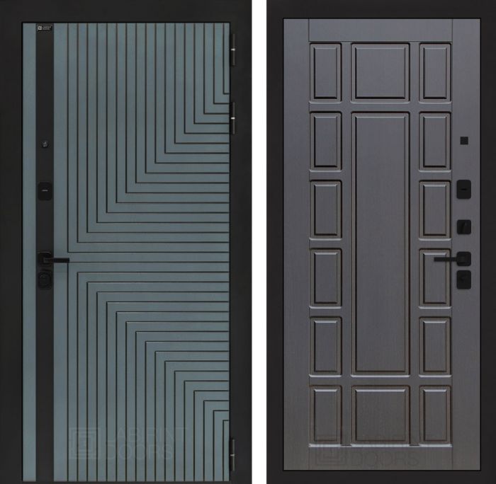 Входная дверь Лабиринт CREDOR 12 – Венге