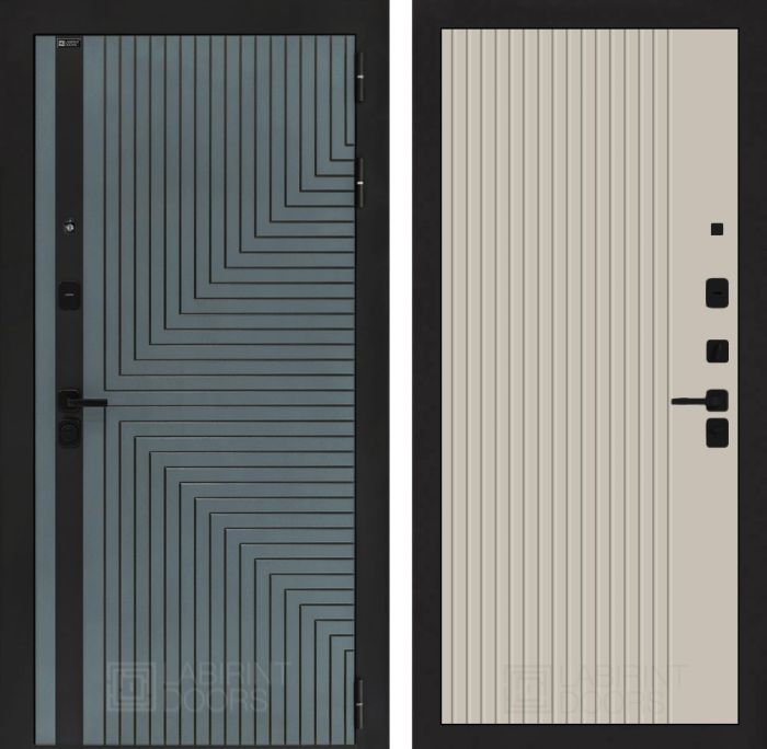 Входная дверь Лабиринт CREDOR 29 – Капучино