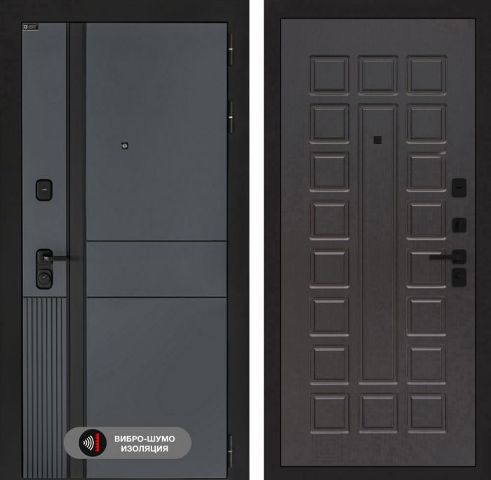 Входная дверь Лабиринт EVOLAB 04 – Венге