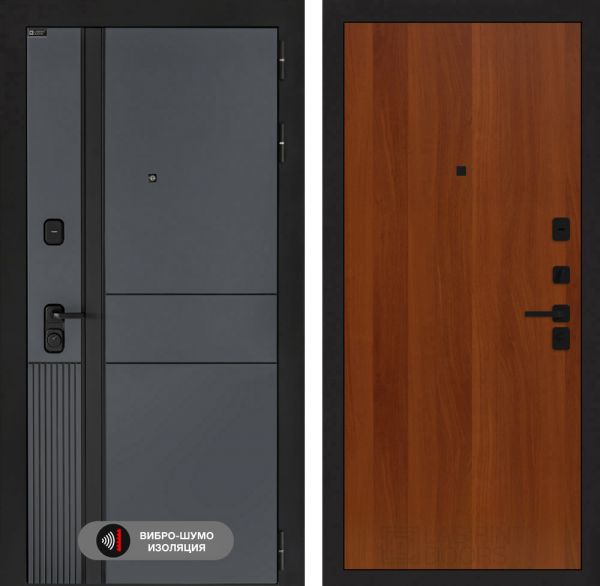 Входная дверь Лабиринт EVOLAB 05 – Итальянский орех