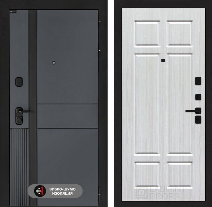 Входная дверь Лабиринт EVOLAB 08 – Кристалл вуд