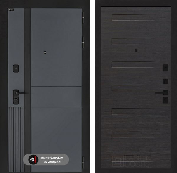 Входная дверь Лабиринт EVOLAB 14 – Эковенге горизонтальный