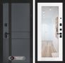 Входная дверь Лабиринт EVOLAB с Зеркалом 18 – Белое дерево