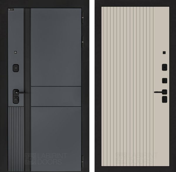 Входная дверь Лабиринт EVOLAB 29 – Капучино