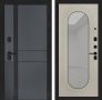 Входная дверь Лабиринт EVOLAB с зеркалом Дольче - Капучино