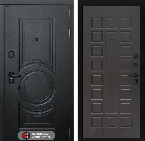 Входная дверь Лабиринт GRAND 04 - Венге