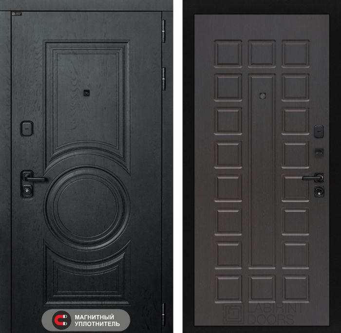 Входная дверь Лабиринт GRAND 04 - Венге