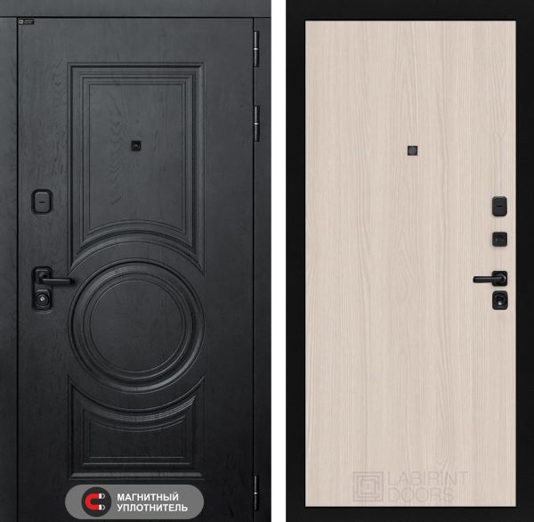 Входная дверь Лабиринт GRAND 05 - Ясень светлый