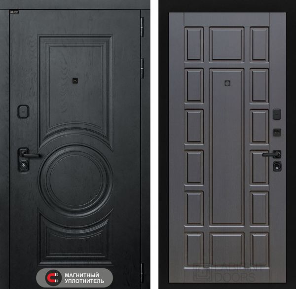 Входная дверь Лабиринт GRAND 12 - Венге