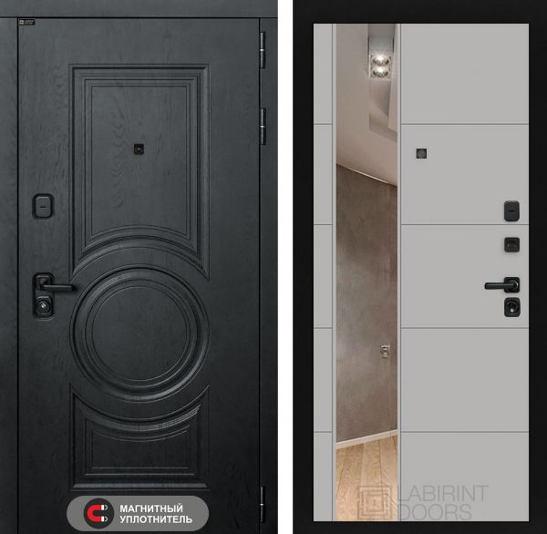 Входная дверь Лабиринт GRAND 19 - Грей софт