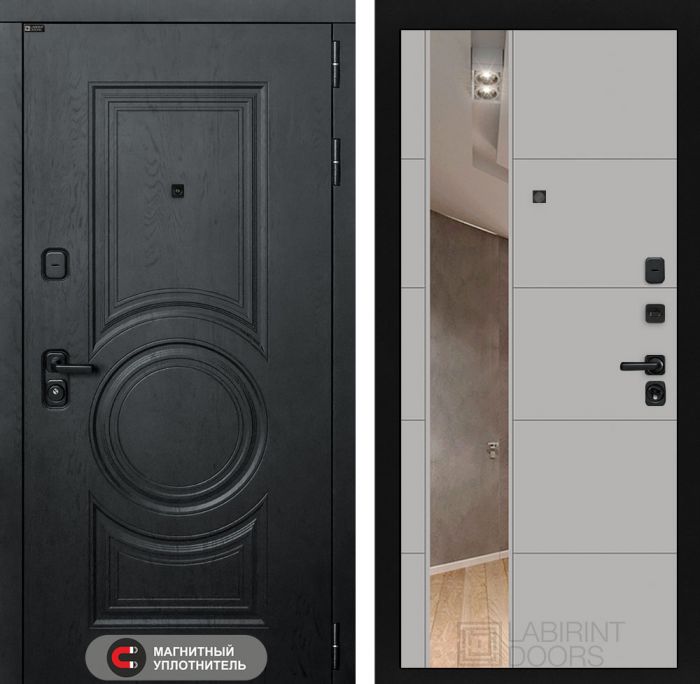 Входная дверь Лабиринт GRAND 19 - Грей софт