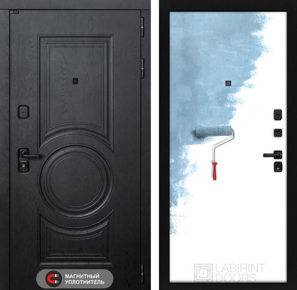 Входная дверь Лабиринт GRAND 28 - Грунт под покраску