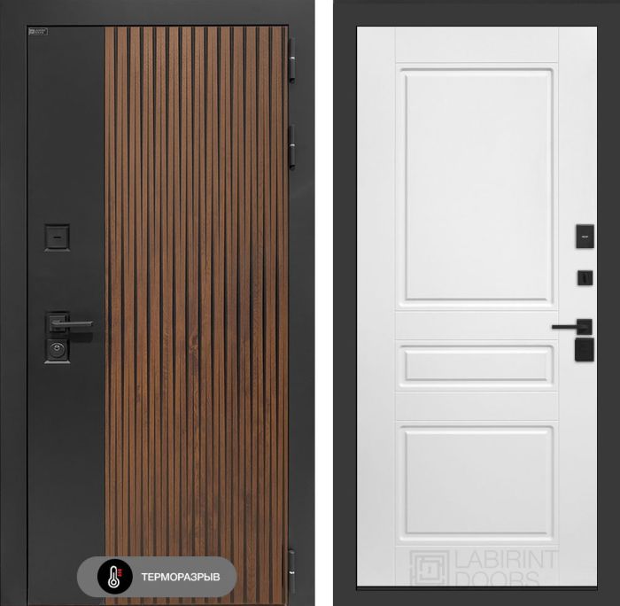 Входная дверь Лабиринт Айслаб 03 – Белый софт