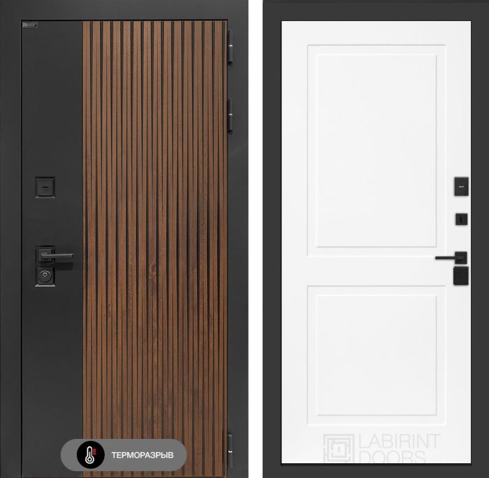 Входная дверь Лабиринт Айслаб 11 – Белый софт
