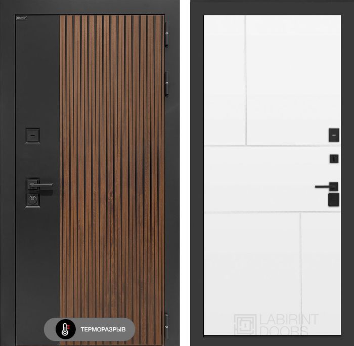 Входная дверь Лабиринт Айслаб 21 – Белый софт