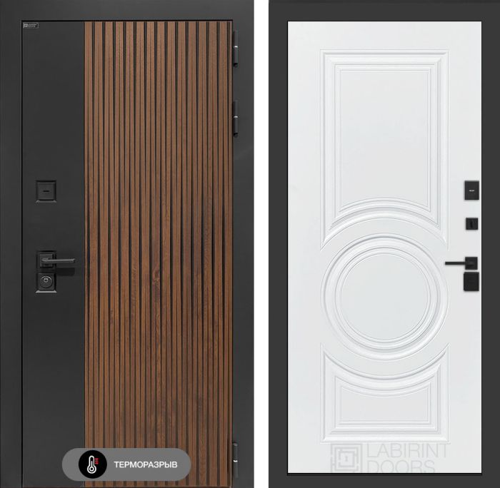 Входная дверь Лабиринт Айслаб 23 – Белый софт