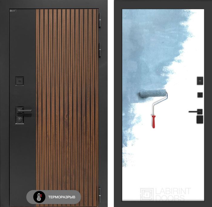 Входная дверь Лабиринт Айслаб 28 – Грунт под покраску