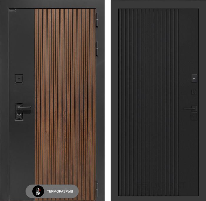 Входная дверь Лабиринт Айслаб 29 – Черный кварц